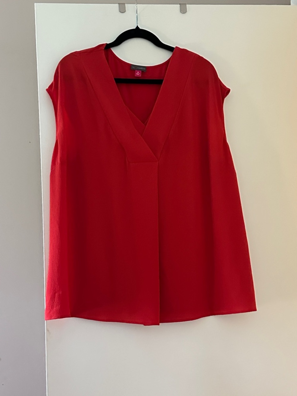 75. Vince Camuto Sleeveless V-neck